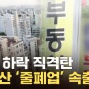 [YTN] 집값 하락 직격탄.. 부동산 '줄폐업 ' 속출 이미지