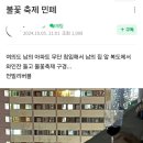 불꽃놀이축제 신개념 민폐 이미지