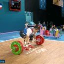 [역도 여자 -81kg] 김수현, 147kg 용상 3차시기 아쉽게 실패............gif 이미지