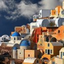 산토리니 이미지