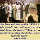 Bible Reading - Acts 4:11~19 이미지