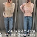 크롭진 | [ZARA 자라] 여름 신상 : 레이스 탑 재킷 & 하이웨이스트 크롭 데님 피팅 후기