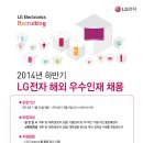 [LG전자] 2014년 하반기 신규 채용공고 이미지