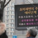 미세먼지 뿌연 따뜻한 겨울 vs 미세먼지 없는 시베리아 한파 이미지