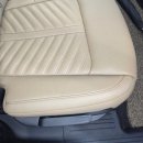 수정-53 | 벤츠 CLS53 시트 실밥 풀림 끊어진 스티치 복원 후기｜가죽 교체 없이 해결