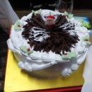 크리스마스 케익 만들기 이미지