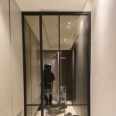 해운대엘시티더샵경로당 | 부산 중문 수리 해운대구 엘시티 더샵 아파트 여닫이중문