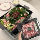 콩불 | 더한우플러스 냉동대패삼겹살 콩불 레시피 10분 완성! 무항생제 한돈 후기