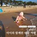 푸른바다와금빛해변 | 충남 태안 만리포해수욕장, 아이와 함께한 첫 바다 여행!