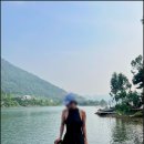 자연과호수 이미지