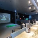 라운딩 스크린 골프 이미지