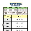 명품 백두 태권도 이미지