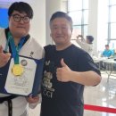 국가대표 태권도 금메달도장 이미지