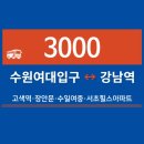 수원시민회관 ~ 팔달구보건소 입구 | [3000]수원 심야버스 3000번 직행좌석버스 시간표, 노선도 및 요금표(수원여대입구 ↔ 강남역)