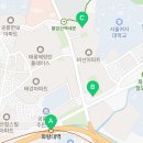 화랑대역 2번출구 버스정류장 이미지