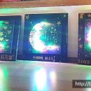 스트링 조명아트 공예 이미지