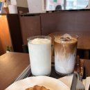 [명일역카페] 암사동 두쫀쿠 &amp; 에그타르트 맛집 카페 쉼표 솔직 후기