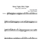 고요한밤 거룩한밤 Silent Night, Holy Night 연주 및 악보 이미지