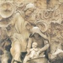 [교회미술 산책] ‘성가족’(부분) ＜안토니 가우디의 사그라다 파밀리아의 성가족(부분)＞ 이미지
