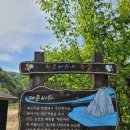 강변의 수채화 이미지