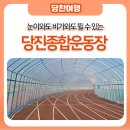 당진종합운동장 실외 족구장 | 당진종합운동장 육상 트랙 동계 비닐터널 눈이 와도 비가 와도 뛸 수 있어요!
