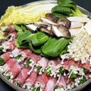 차돌박이 숙주찜 소고기 야채찜 소스 차돌박이찜 이미지