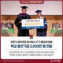 (주)일동종합건설 | 최문식 원우회장 등 MBA 57기 졸업생 일동 학교 발전기금 2,000만 원 전달