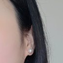 다이소진주 | 다이소 소이유 진주큐빅귀걸이, 큐빅포인트귀걸이 후기