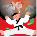 오전 태권도장 이미지