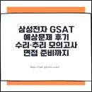 후생위원장 | 삼성전자 GSAT 예상문제 PDF 후기｜수리·추리 모의고사와 면접 준비까지