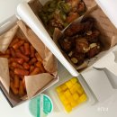 푸라닭운정점 | 파주 블랙알리오 고추마요 순살 반반 기름떡볶이까지 즐기는 치킨 맛집 푸라닭