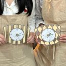 동작종합사회복지관 | 동작종합사회복지관 시설개방사업 주말엔쉼표 글라스아트 시계 만들기 출강 후기