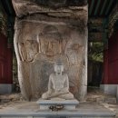 흑석사마애삼존불상 이미지