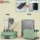 두바이 PC | 두바이 아이동반 여행 준비｜스위스밀리터리 전면오픈 캐리어 아벤투라 26인치 구매후기