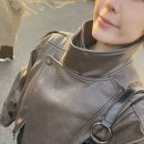 4391 | 입생로랑 레더 점퍼, 자라 봄가을 레더 점퍼 추천, 페이크 레더 점퍼 브라운 | 4391/892/700 실착 후기