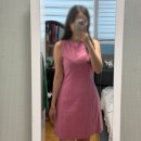 상원세탁소 | SINCETHEN 신스덴 슬림 코튼 미니원피스 핑크 내돈내산 솔직후기