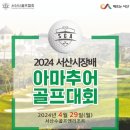 서산시, 2024 서산시장배 아마추어 골프대회 29일 개최!(서산태안TV) 이미지