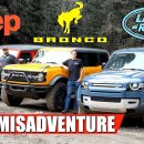 Bronco vs Wrangler vs Defender: We Drive Them Off-Road Up A Mountain 이미지