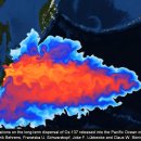 후쿠시마 오염수 방류 시뮬레이션 이미지