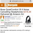 호주에서 온라인으로 물건 싸게구매하는팁 & Bose qc35 2 아마존 구매 후기. 갓마존!
