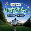 해솔리아cc 5인플레이 리무진카트 야간골프 라운딩 후기
