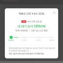 2026 박효신 콘서트 A+E 언돈언산 후기