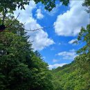 아침가리 계곡 캠핑장 이미지