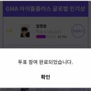 GMA 아이돌플러스 글로벌 인기상 이미지