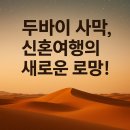 별빛물든바다 | ✨ 두바이 사막 신혼여행 추천 │ 에일리♥최시훈 커플처럼 우리만의 럭셔리 허니문