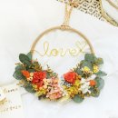 프리저브드 플라워 레터링리스 이미지