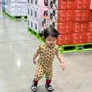 단추104 | 두돌아기 26년 봄 던스 후기 / 게더, 반팔, 배기 사이즈 비교 착샷