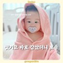 가운 | 아기 목욕타올 비치가운 후기 | 모리튼 테리 속싸개타올 흡수력 진짜 좋았던 육아템