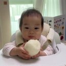 ☆ 친손녀 368일째, 첫돌 케익과 참외 먹고 아빠와 장난치는 영초롱 라베 '도아' ☆ 이미지
