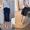 한남석유 - 동구 | [시야쥬 SIYAZU] 시야쥬 한남쇼룸 구경, SIPT7153 컴포트 라인 카프리 팬츠 (여름 ver) 여름 카프리 팬츠